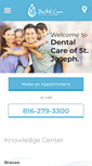 Mobile Screenshot of dentalcareofstjoseph.com